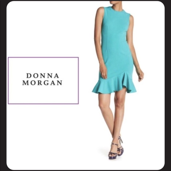 🌻🌺Shift Dress with Hem Flounce🌺🌻 - Picture 1 of 7